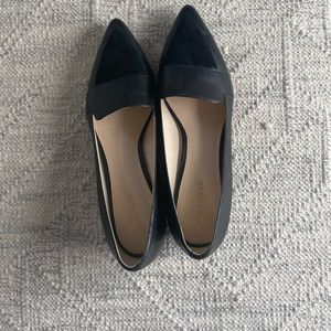 Cole Haan leather loafers women’s work shoes with point toe